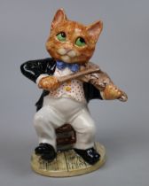 Royal Doulton cat and Fiddle figurine in original box