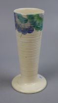 Clarice Cliff vase - Approx height: 21cm