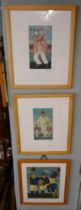 3 sporting prints by Paul Grenwood