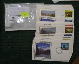 Stamps - New Zealand silk covers (27)