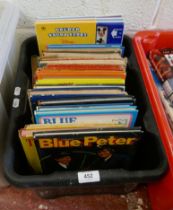 Books - Collection of children's annuals to include Blue Peter etc