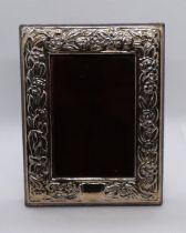 Small hallmarked silver picture frame