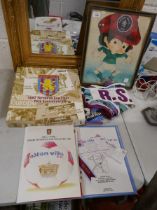 Collection of Aston Villa memorabilia to include 1982 European cup final anniversary shirt