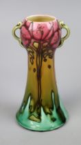 Secessionist Minton 41 tube lined vase circa 1908 - Approx height 17.5cm