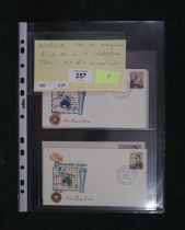 Stamps - Austraili 1963-1964 navigators 4/- to £2 on 6FDC
