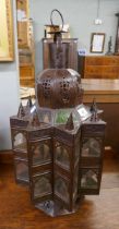 Large Moroccan lantern - Approx height 59cm