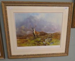 David Shepherd L/E Print THE PRINCE OF RANNOCH MOOR (371/650)