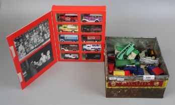 Collection of die cast model vehicles to include The Chocolate Collection