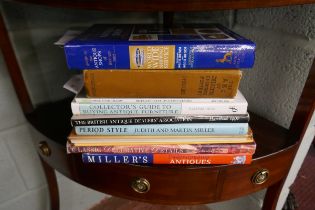 Collection of antique reference books