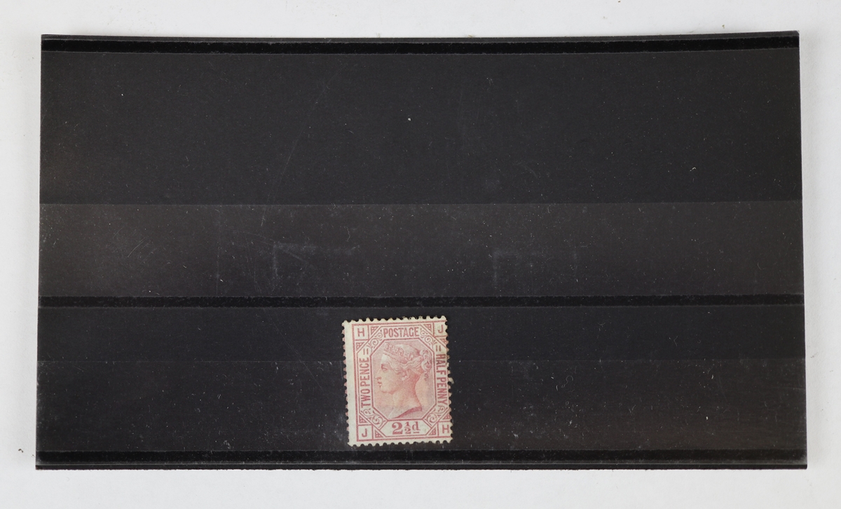 Stamps - Great Britain 1873-1880 2½d platell mint. SG 141. Small this cat £525 - Image 3 of 3