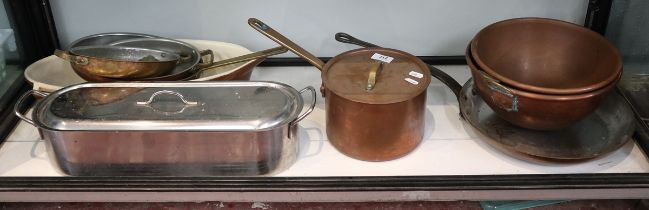 Kitchenalia to include copper pans