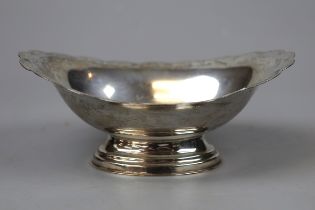 Hallmarked silver bon bon dish - Approx weight 134g