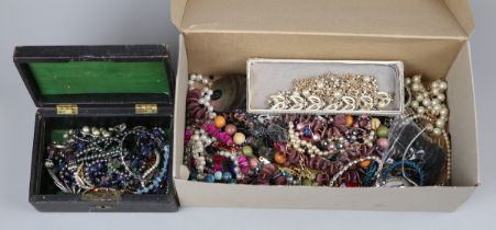 Collection of costume jewellery