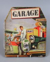 Vintage 1950s garage rare pop up book