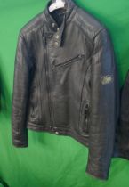 Vintage Kett leather biker jacket "38"