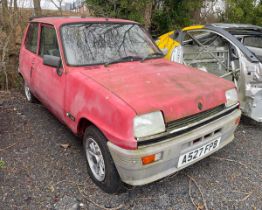 1983 A reg Renault 5 Flair - Spares or repair, no MOT