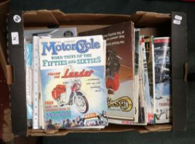 Collection of motorcycle magazines