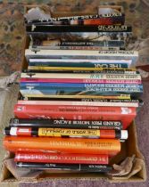 Collection of automotive books