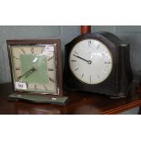 2 Smiths mantle clocks