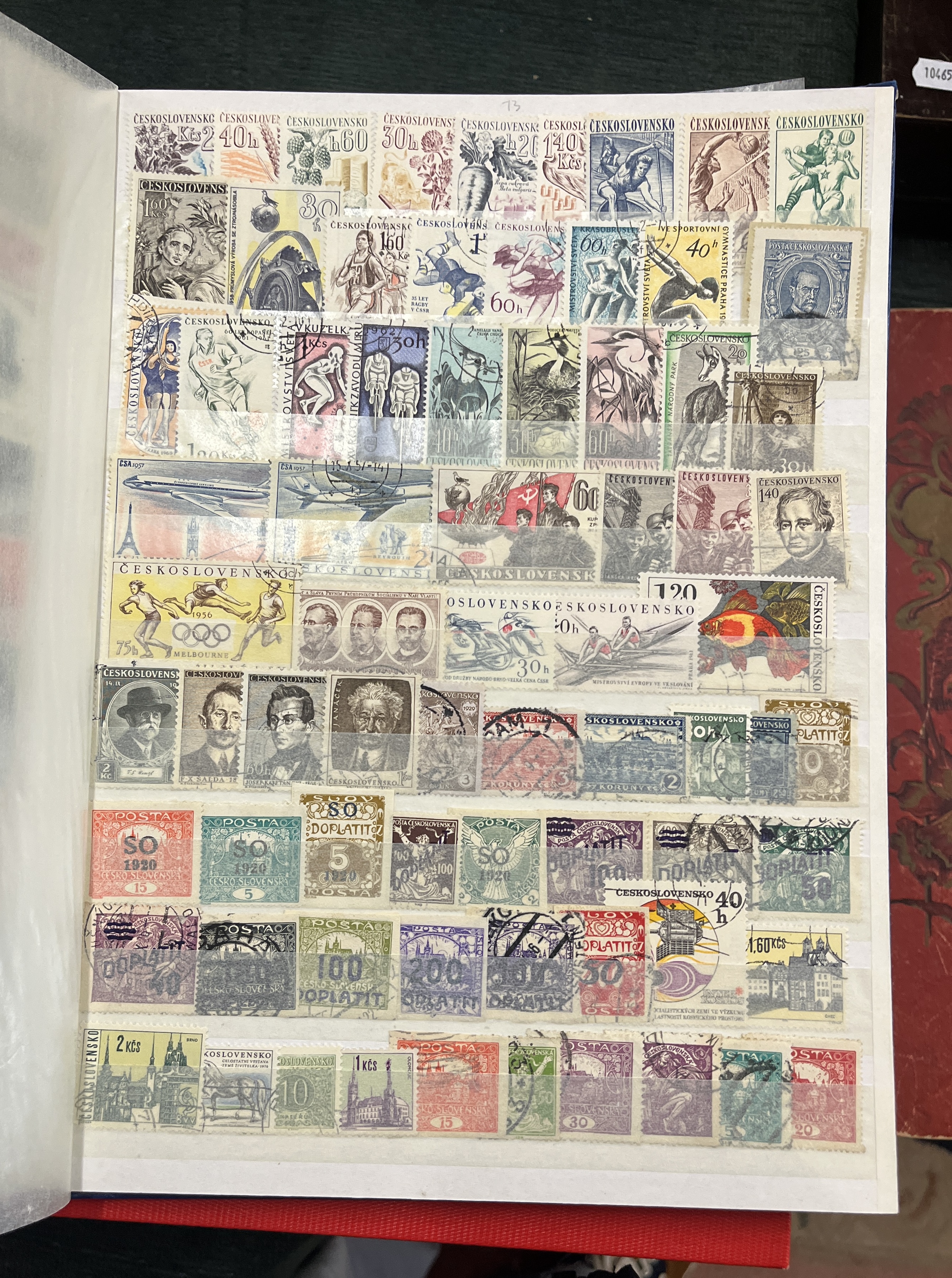 3 well populated stamp albums together with some loose - Image 20 of 23