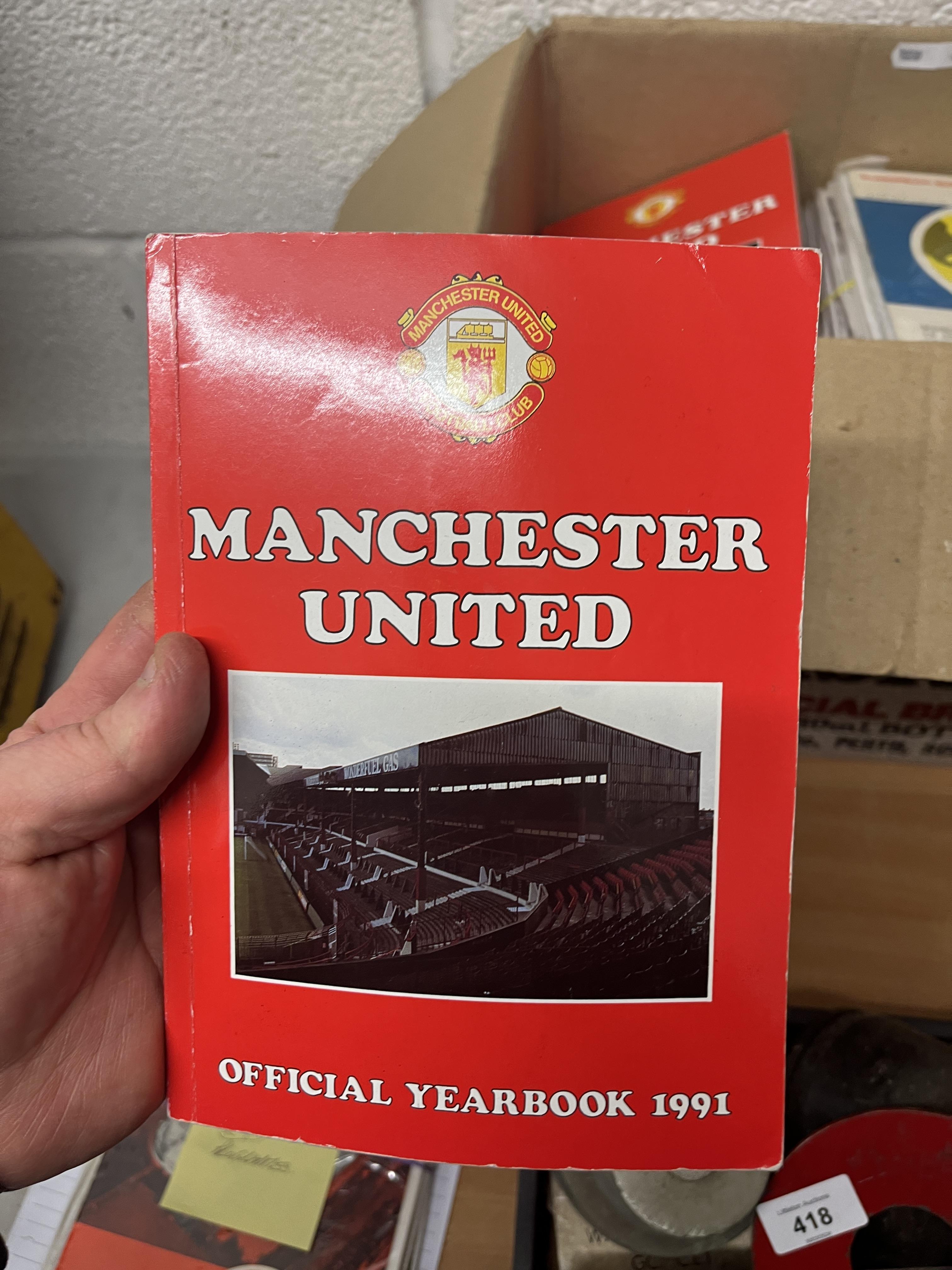 Collection of Manchester United programmes and year books - Image 3 of 10