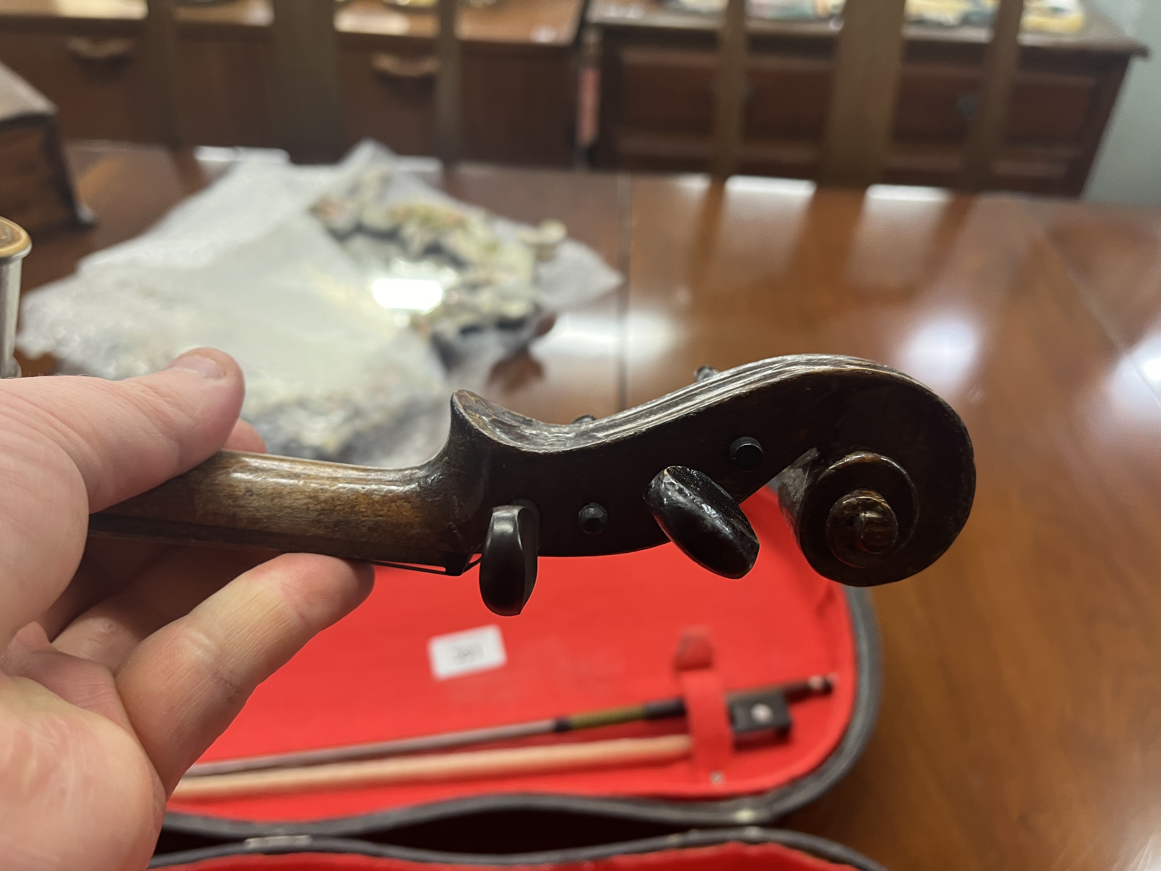 Cased violin - Image 5 of 5