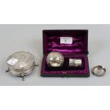 Collection of silver to include napkin ring etc - Approx gross weight: 136g