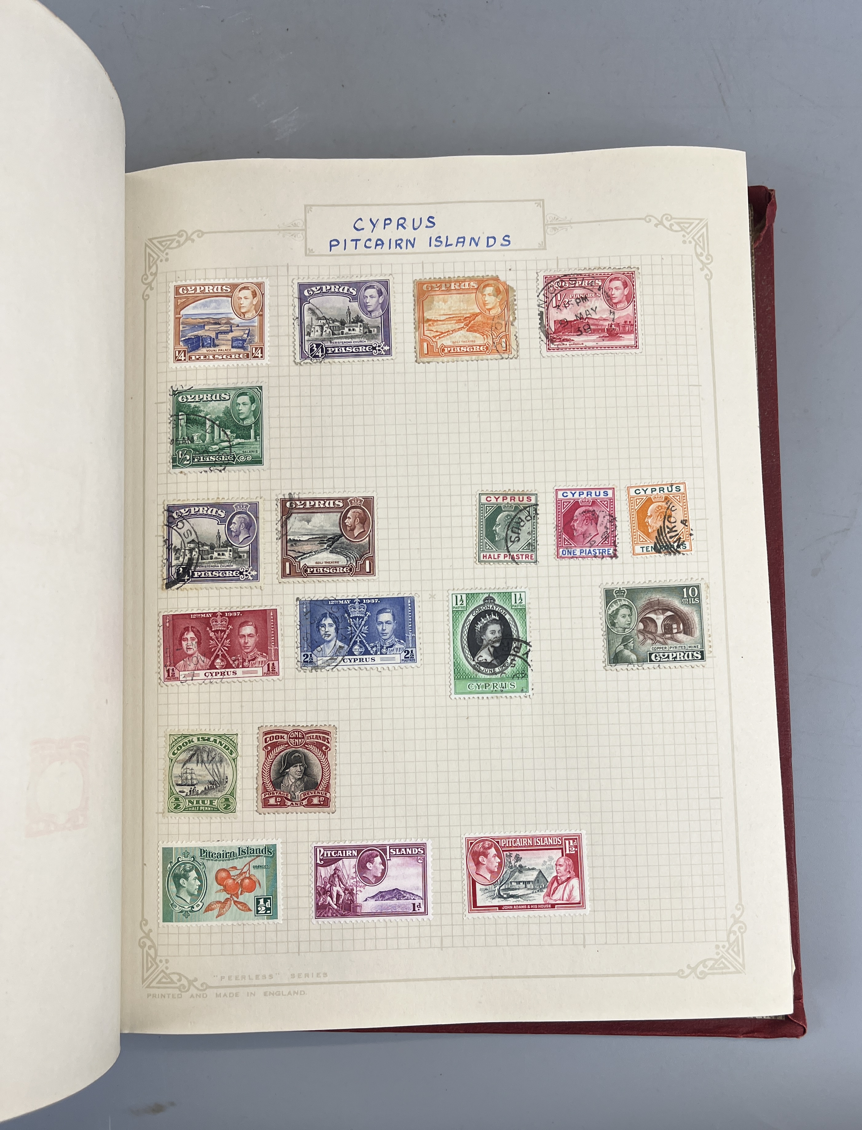 Stamps - 2 well populated stamp albums - Image 12 of 17