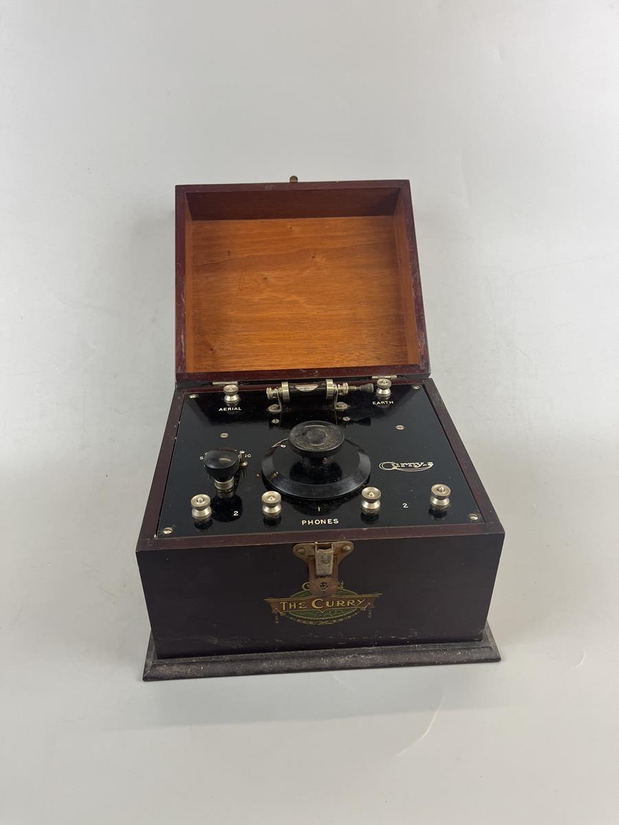 1920s Curry's Crystal radio