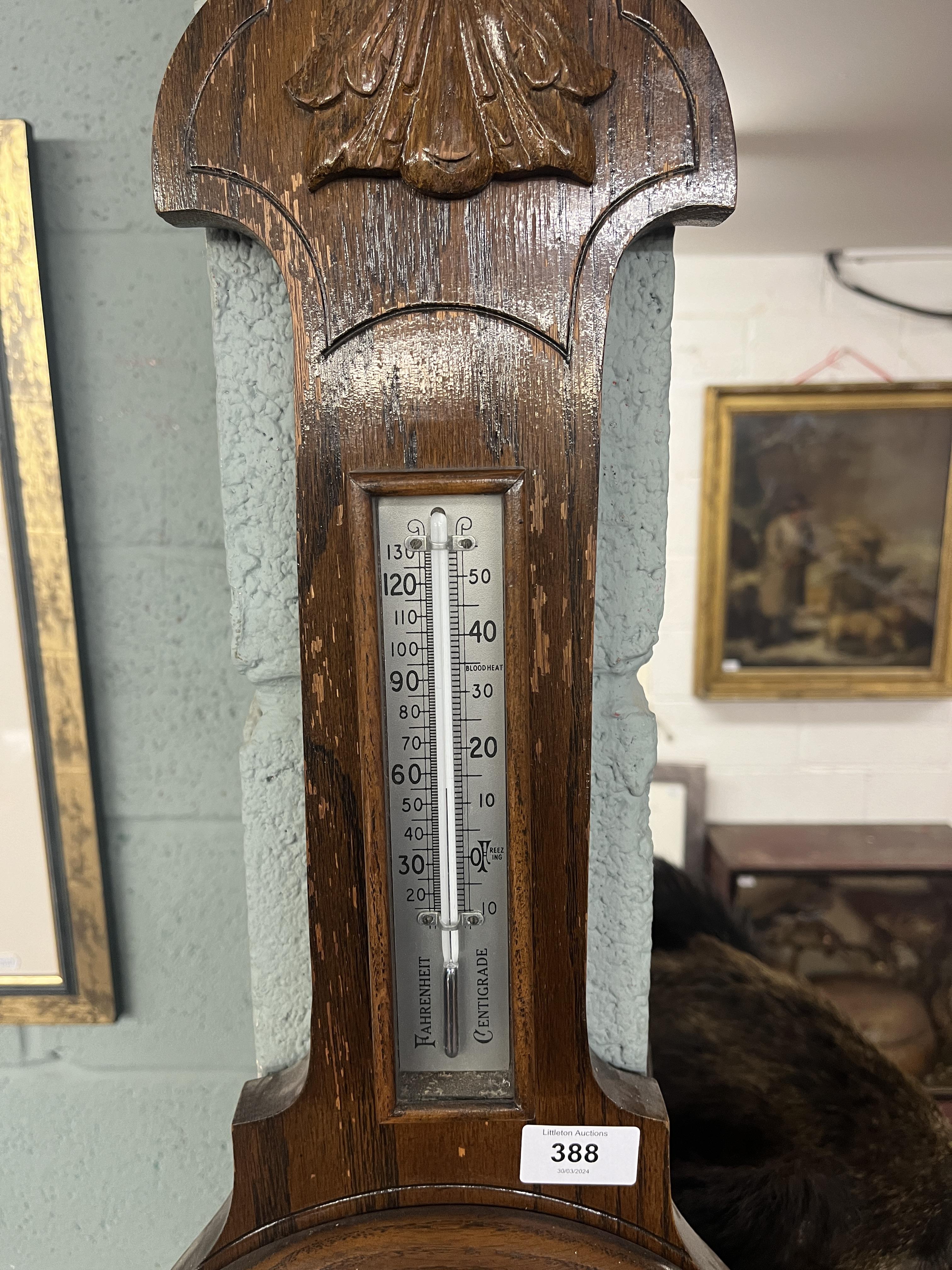 Aneroid barometer - Image 3 of 3