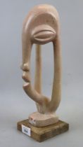 Soapstone contemporary African sculpture - Approx height: 33cm