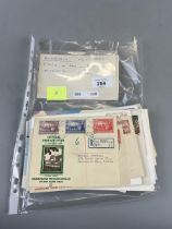 Stamps - Australia KG6-QE2 FDCs plus few mint pictorial envelopes (50+)