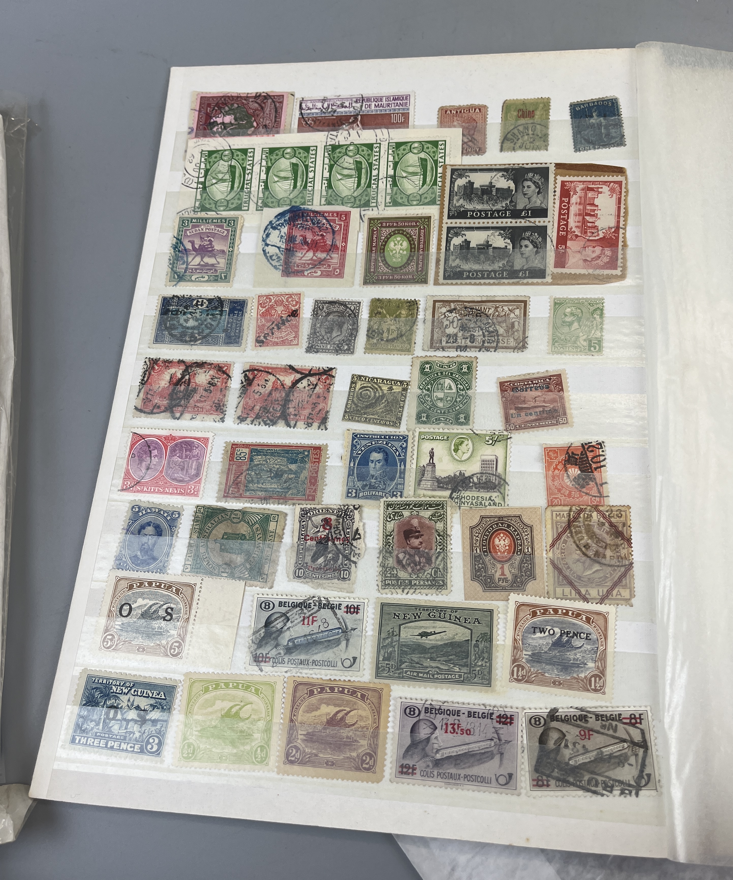 Stamps - World on stock book pages (500+) - Image 3 of 12