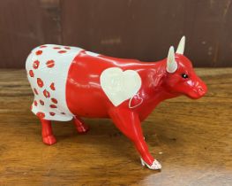 Cow parade figurine