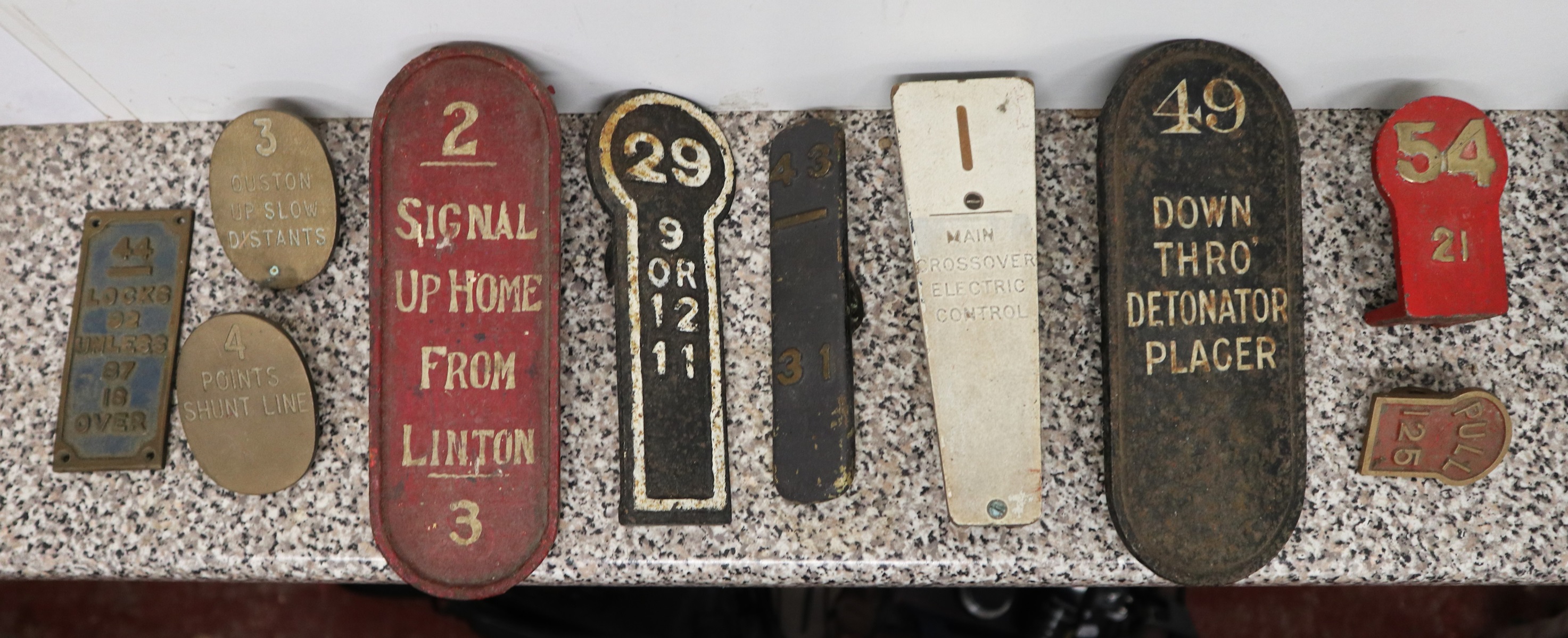 Collection of railwayana from a signal box - Image 6 of 6