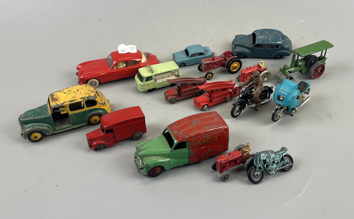 Collection of die cast vehicles to include Corgi, Dinky etc