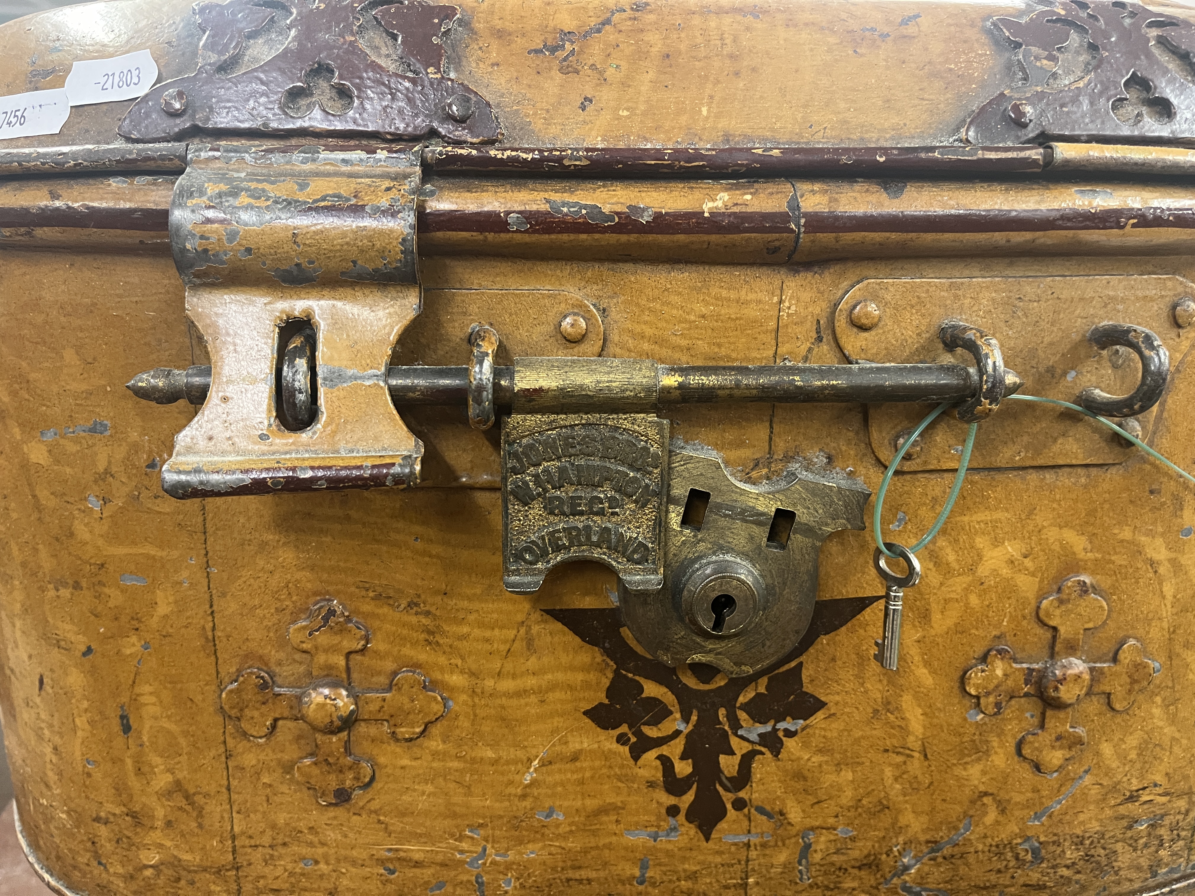 Metal travel trunk - The Torquay Dress Box - Image 5 of 5