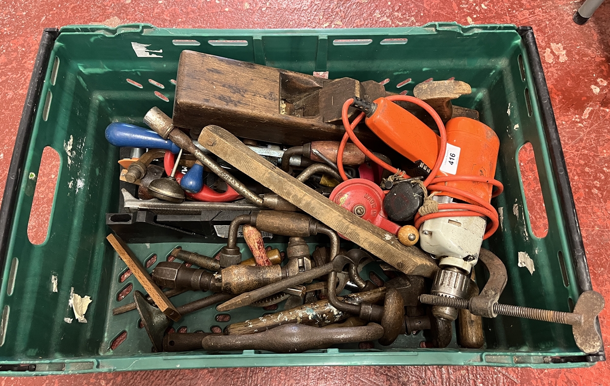 Collection of woodworking tools etc