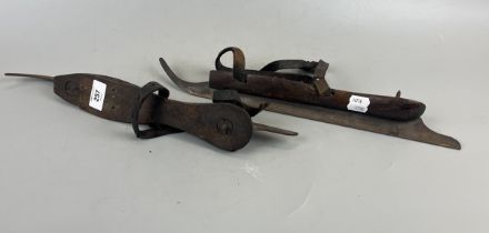 Antique ice skates