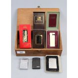 Collection of lighters to include Zippo