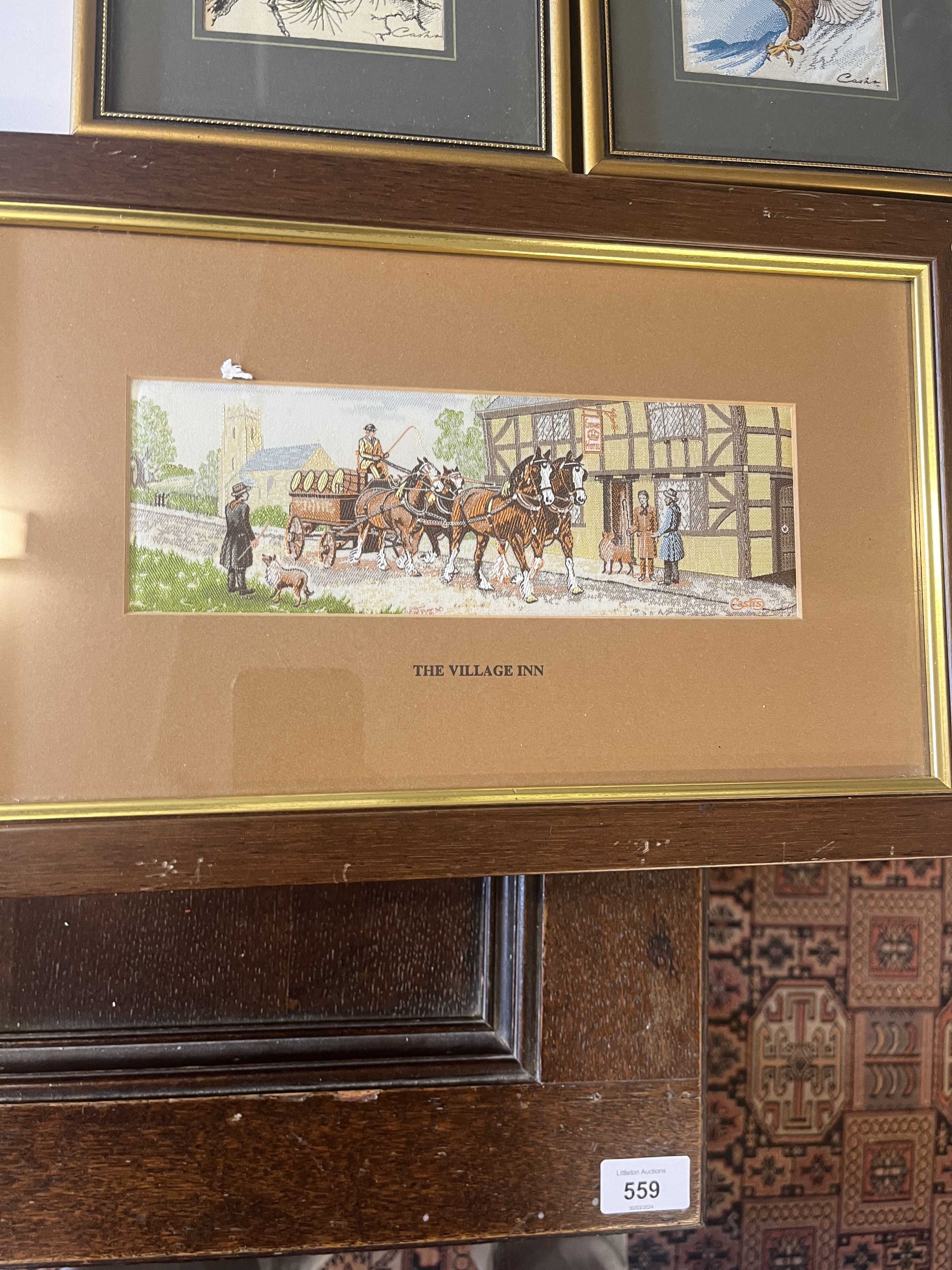 Large collection of Cash's framed silks - Image 2 of 10