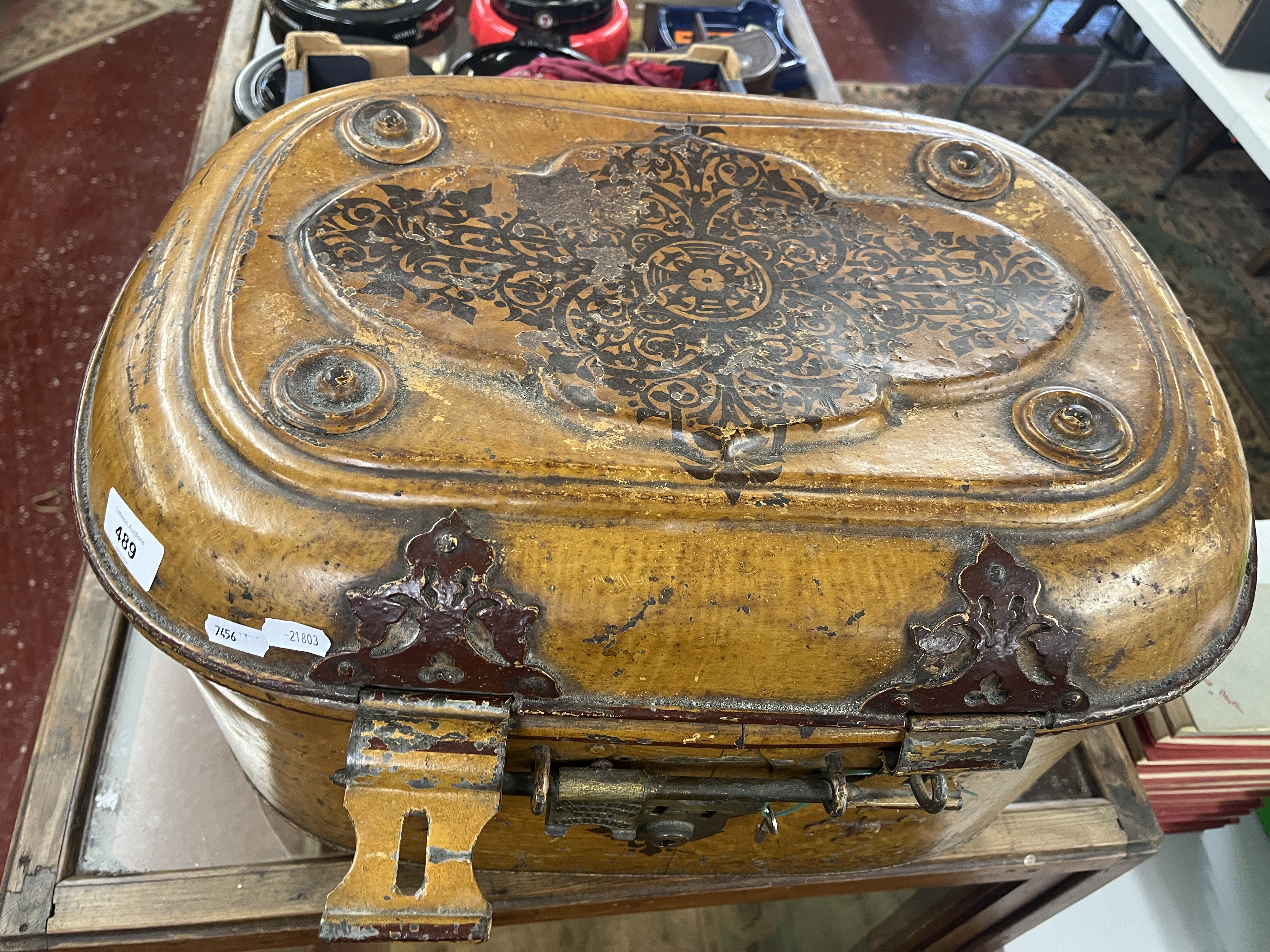 Metal travel trunk - The Torquay Dress Box - Image 4 of 5