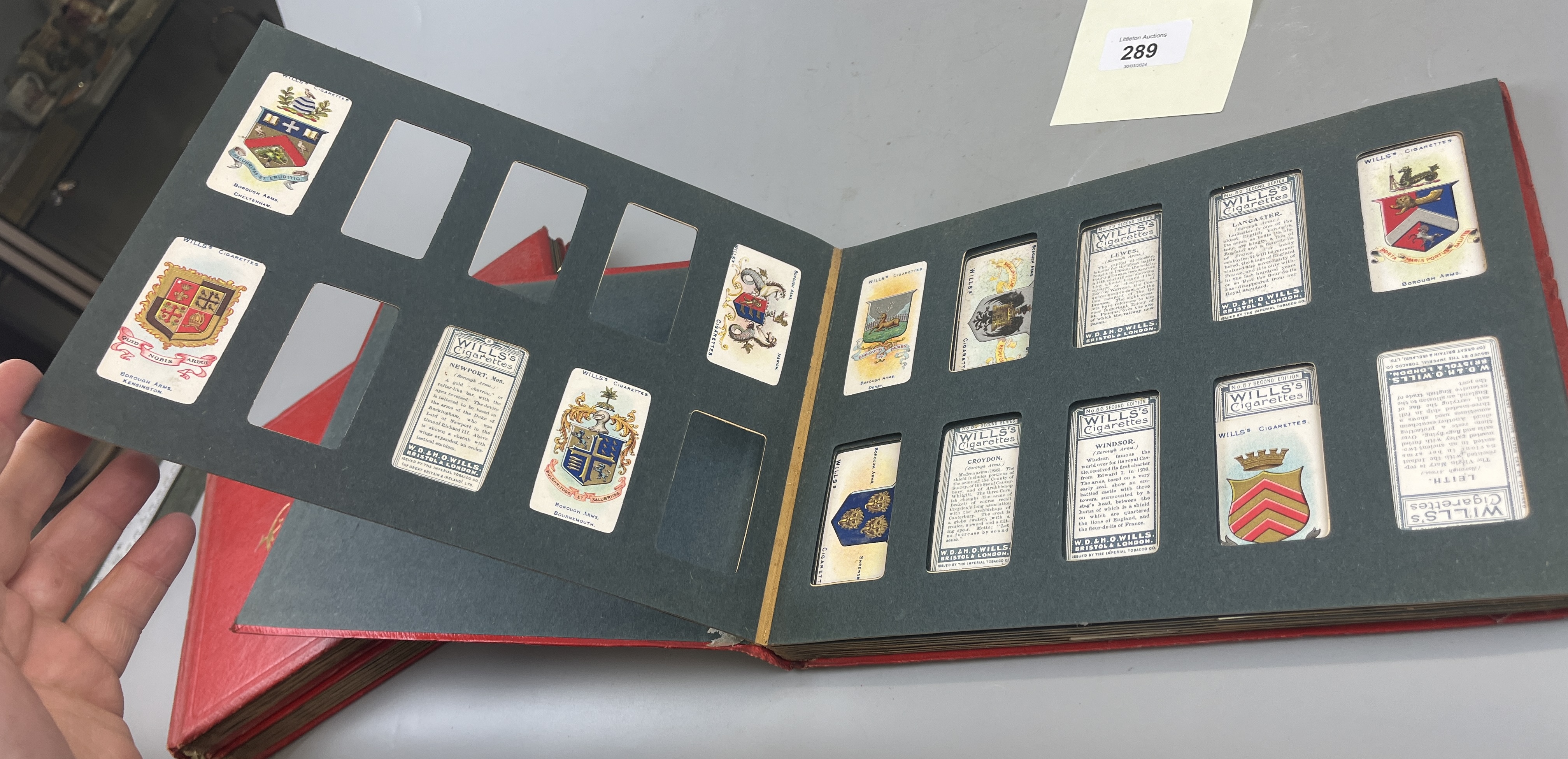 7 well populated Wills cigarette albums - Image 31 of 44