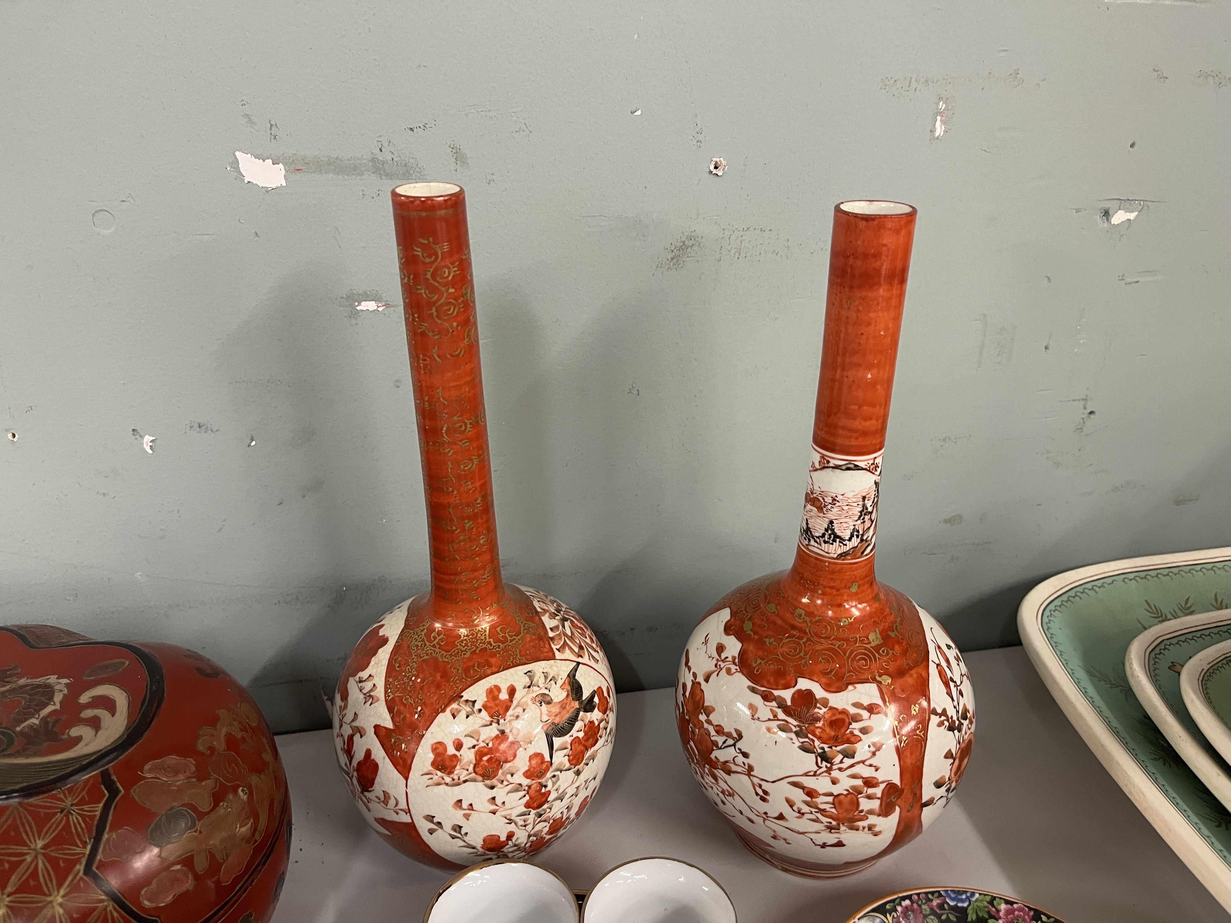 Collection of Chinese ceramic vases etc - Image 4 of 6