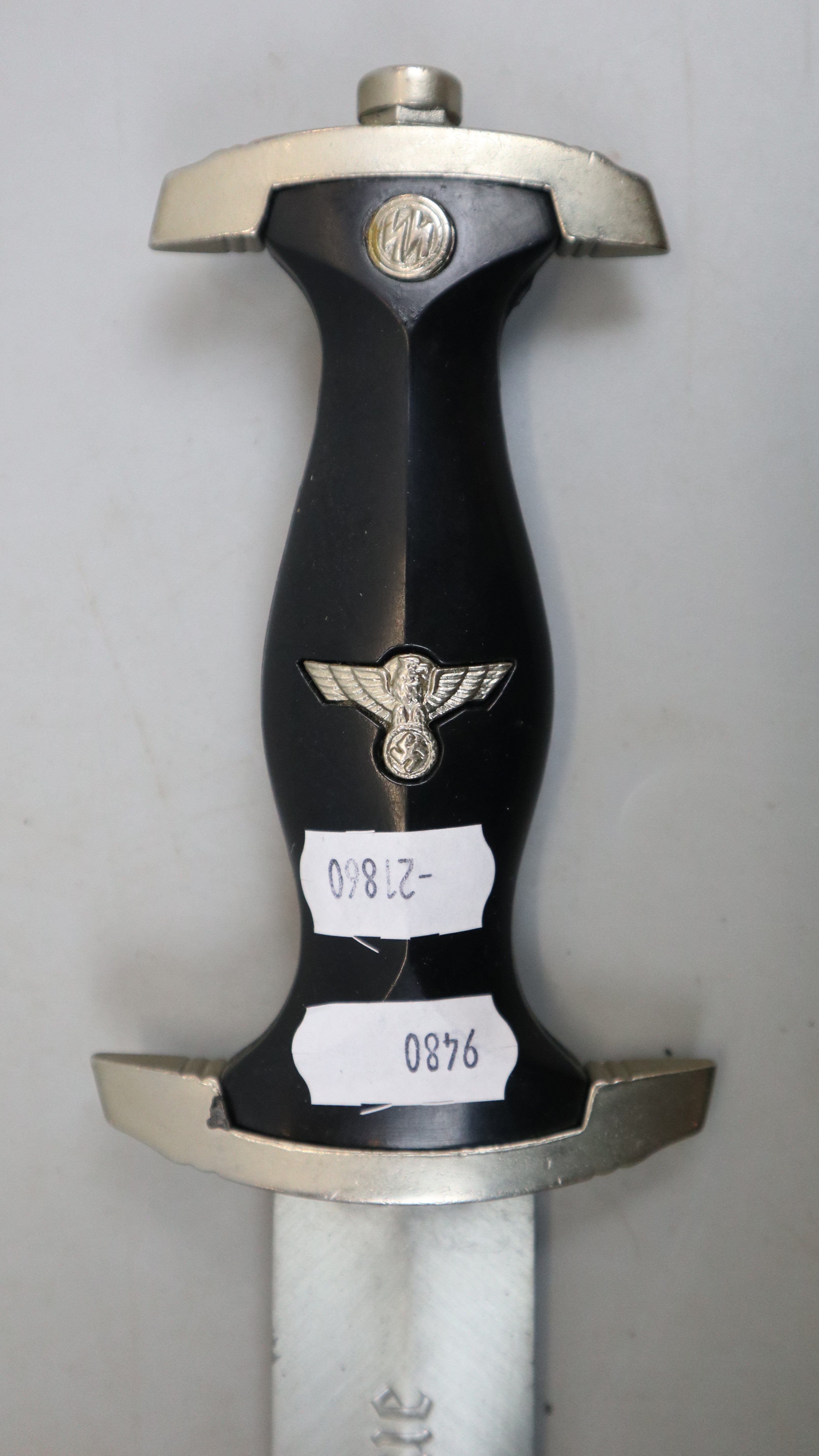 Reproduction German dagger in sheath - Image 3 of 4