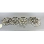 5 glass droplet light shades