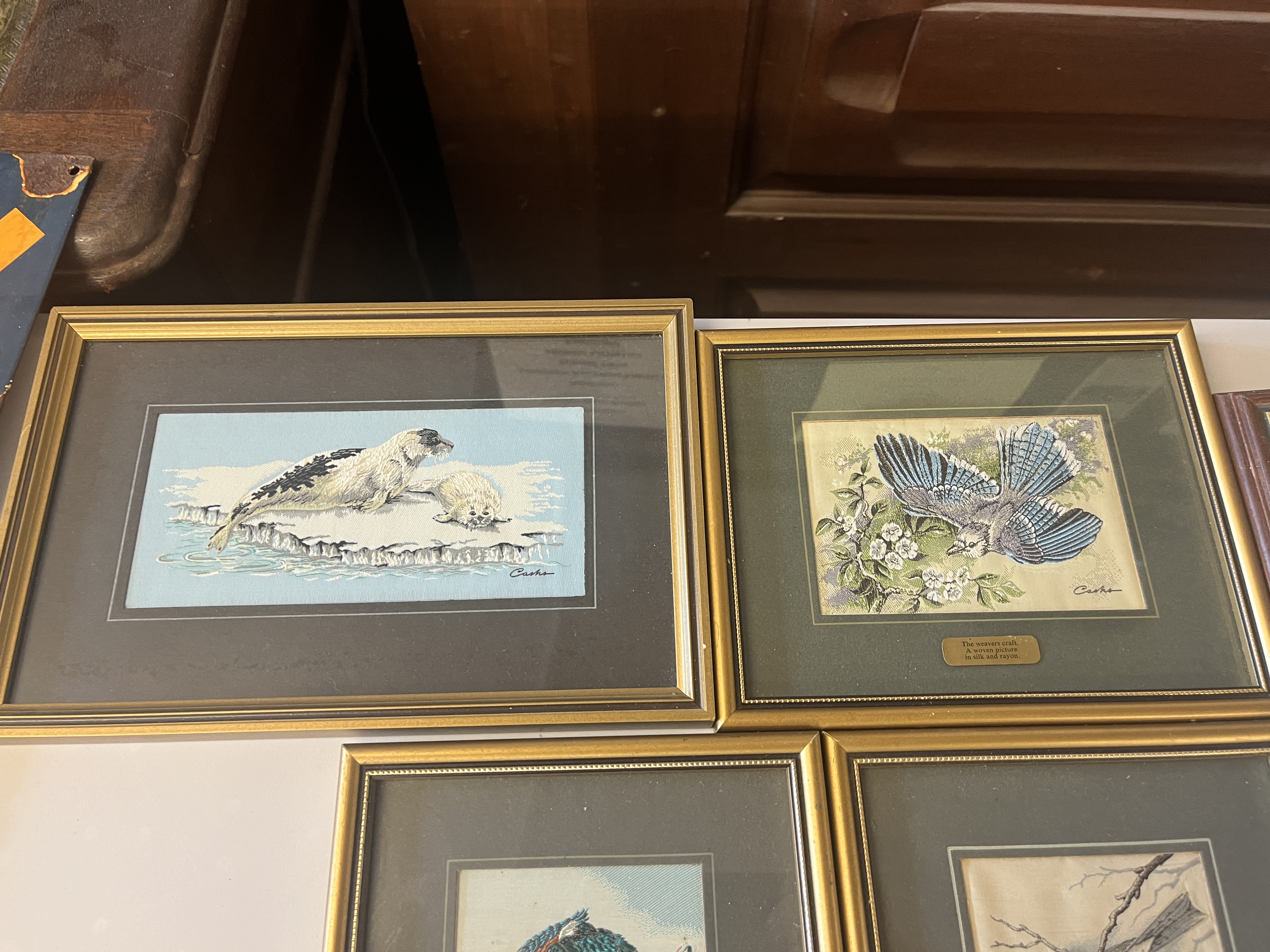 Large collection of Cash's framed silks - Image 6 of 10