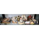 Large collection of ceramics to include Poole etc