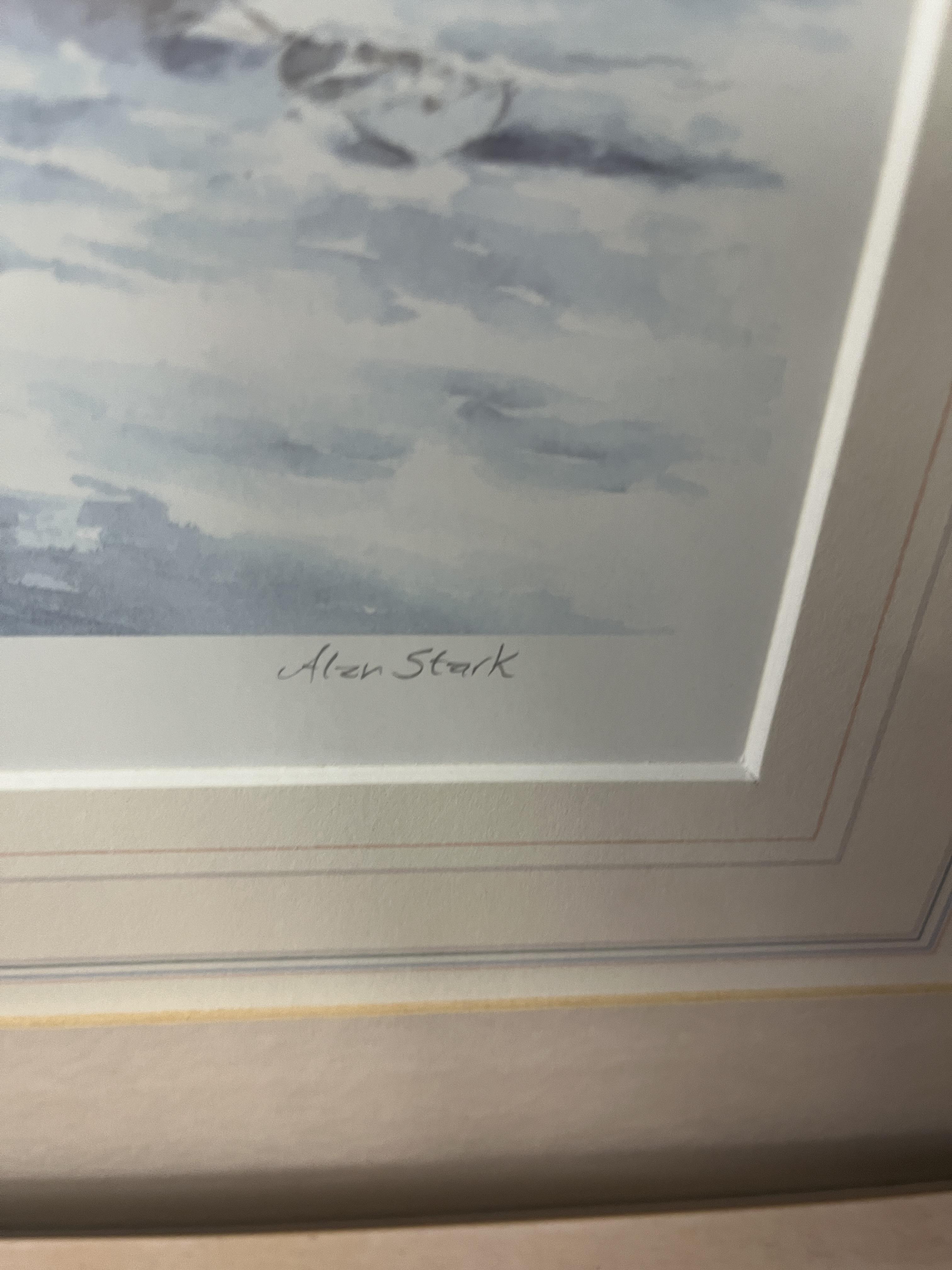 3 framed L/E prints of nautical scenes by Alan Stark - Image 2 of 2