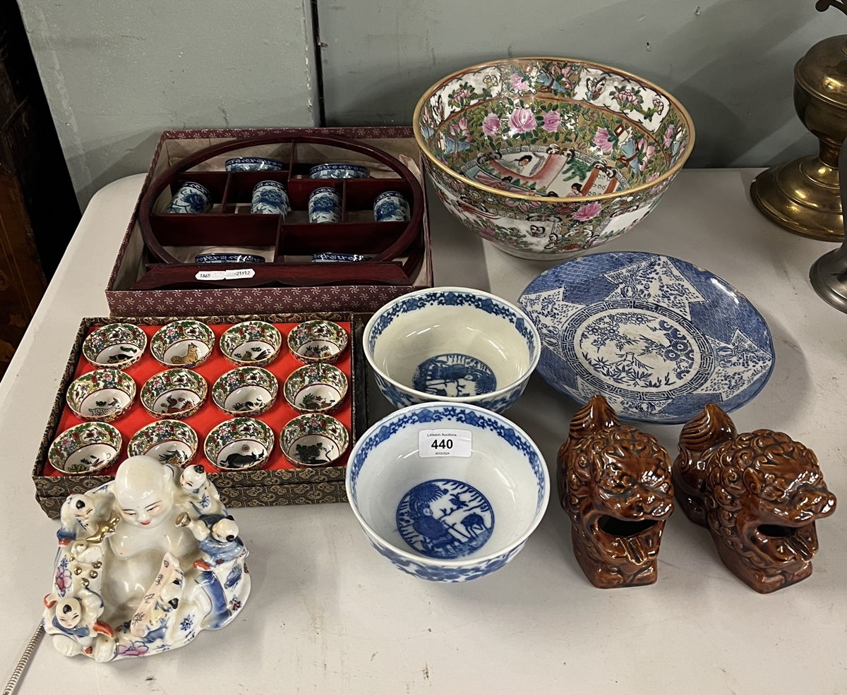 Collection of Oriental ceramics